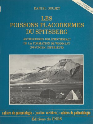 cover image of Les poissons placodermes du Spitsberg